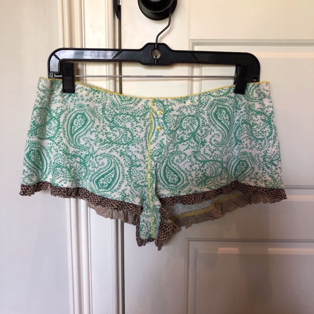 Anthropologie sleep shorts